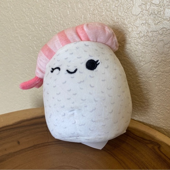 Mini Squishmallow nigiri shrimp sushi new from multipack no tag - Picture 3 of 3